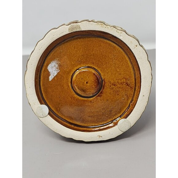 Kirkland's Potter's Garden Santa Glazed Ceramic Tealight Candle‎ Holder - Picture 6 of 11